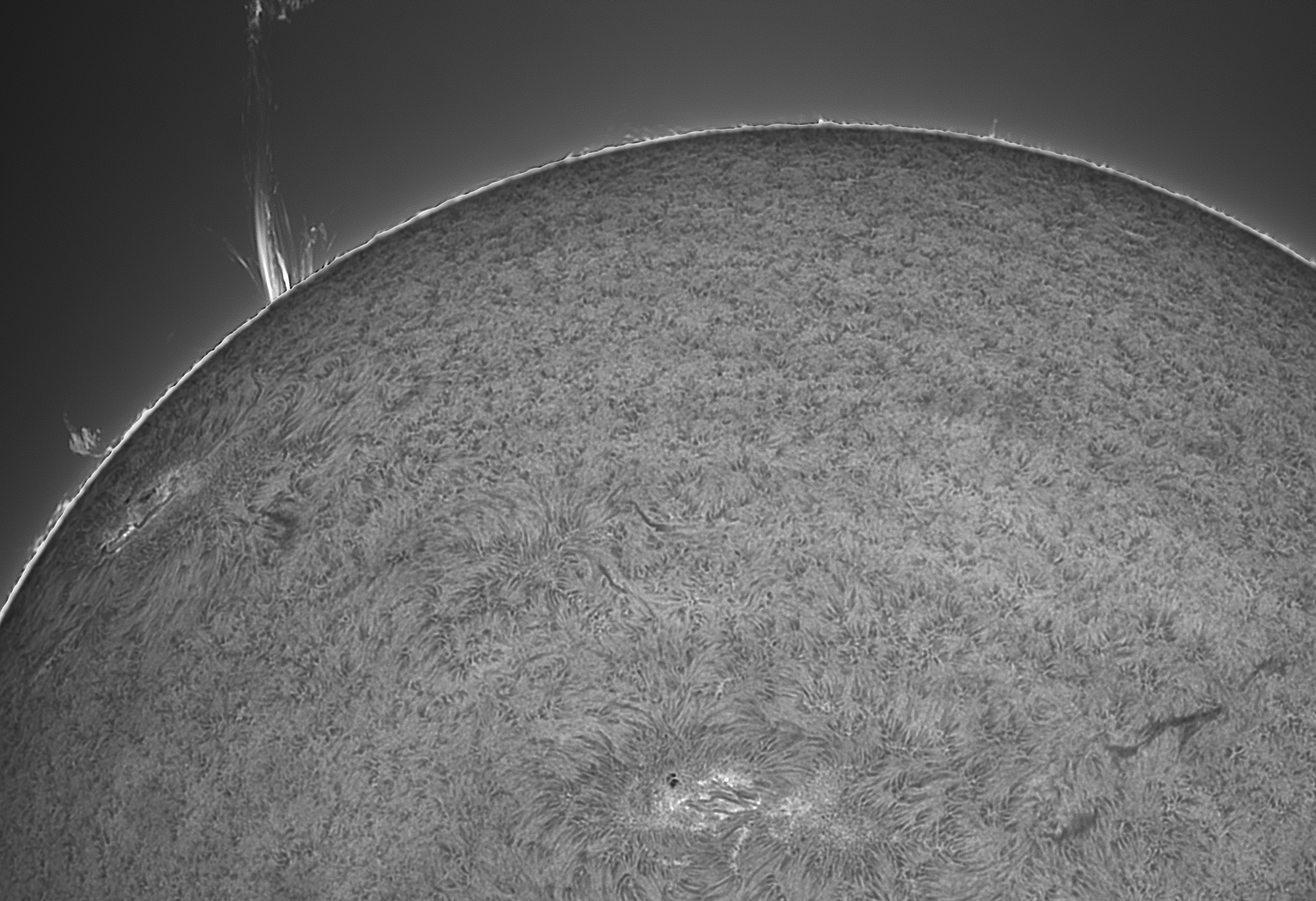 Alan Clitherow (this image is the image of the month for June.) Sun Ha 19May 22 1225 UT
